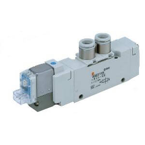 SMC 5 Port Solenoid Valve. VQZ2221B-5YO1M5Q - FluidAirFittings
