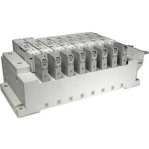 SMC Manifold Base SS5V2-10FD106DC6 - FluidAirFittings