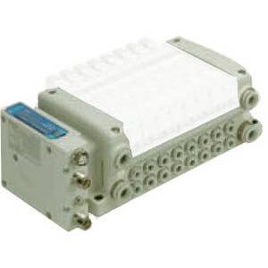 SMC Manifold Base VV5QC21-12C8SD0 - FluidAirFittings
