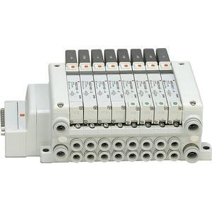 SMC Manifold Base VV5QC11-04C6FD0 - FluidAirFittings