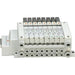 SMC Manifold Base VV5QC11-04C6FD0 - FluidAirFittings