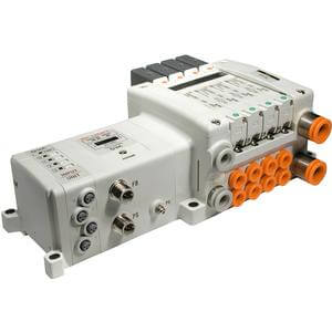 SMC Manifold Base VV5QC11-12C6SD0 - FluidAirFittings