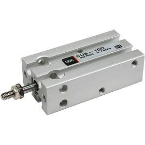 SMC Free Mount Cylinder 10 Str=10 CU10-10D - FluidAirFittings
