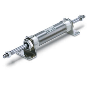 SMC Double Rod Cylinder CDM2WB32TF-25Z - FluidAirFittings