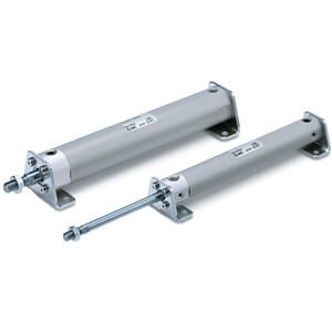 SMC Air Cylinder 25 Str=100, Single Acting CDG1BN25-100TZ - FluidAirFittings