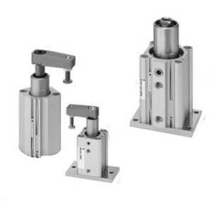 SMC Rotary Clamp Cylinder Bore=16 Str=10 MKB16-10RZ - FluidAirFittings