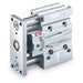 SMC Compact Guide Cylinder With Lock MLGPM80TF-300Z-B - FluidAirFittings