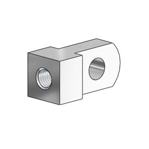 SMC Single Knuckle Joint I-G03SUS - FluidAirFittings