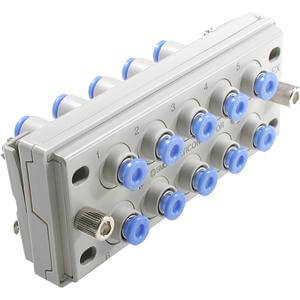 SMC Multi Connector. KDM20P-08 - FluidAirFittings