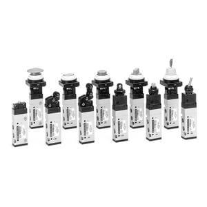 SMC 5 Port Mechanical Valve. EVZM450-F01-33 - FluidAirFittings