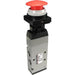 SMC 5 Port Mechanical Valve. EVFM250-F02-00 - FluidAirFittings