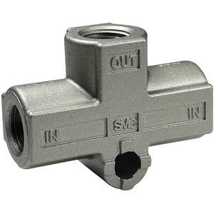 SMC Shuttle Valve. VR1220-F02 - FluidAirFittings