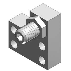 SMC Stroke Adjuster MXQ-CS6 - FluidAirFittings
