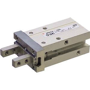 SMC Air Gripper Bore 10, 2 Fingers, Parallel Style, Single Acting MHZ2-10S - FluidAirFittings