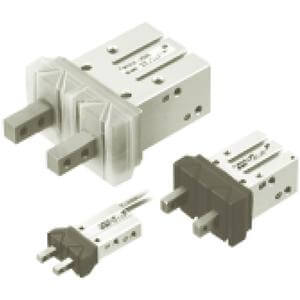 SMC Air Gripper Bore 20, 2 Fingers, Parallel Style, Single Acting MHZJ2-20S - FluidAirFittings