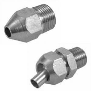SMC Nozzle With Male Thread KN-R01-100 - FluidAirFittings