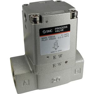 SMC 2 Port Process Valve VNA301A-F20A - FluidAirFittings