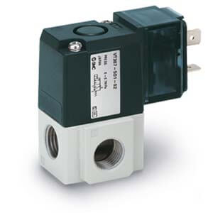 SMC 3 Port Solenoid Valve. VT307K-5D1-01F-Q - FluidAirFittings