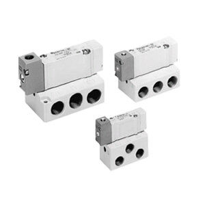 SMC 5 Port Air Operated Valve, SYA5340-02F - FluidAirFittings