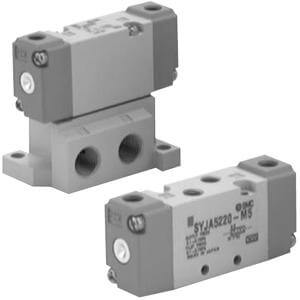 SMC 3 Port Air Operated Valve, SYJA322-M3 - FluidAirFittings
