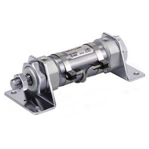 SMC Short Type Air Cylinder CDM3E40-50 - FluidAirFittings