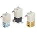 SMC 2 Port Solenoid Valve For Water And Air VDW20FA - FluidAirFittings
