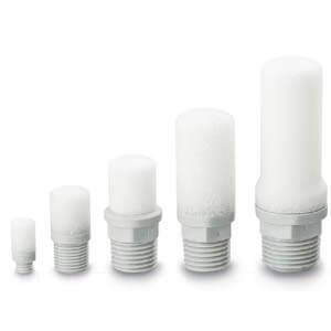 SMC Compact Resin Silencer AN05-M5 - FluidAirFittings