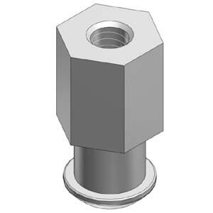 SMC Adapter. ZPT4-A6 - FluidAirFittings
