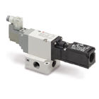 SMC 3 Port Solenoid Valve, 2500-0276 - FluidAirFittings