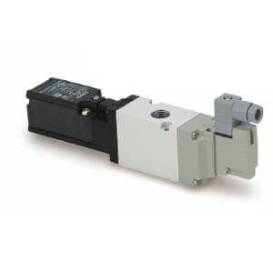 SMC 3 Port Solenoid Valve, 2500-0269 - FluidAirFittings