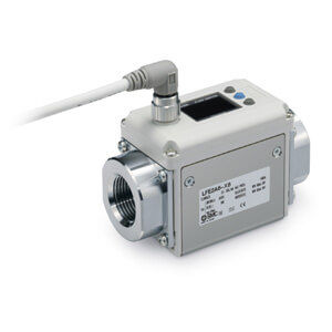 SMC Electromagnetic Type Digital Flow Switch LFE1D4-X8 - FluidAirFittings