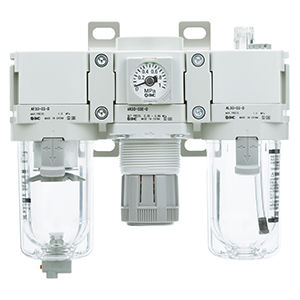 SMC Air Filter + Regulator + Lubricator AC60-F10G-D - FluidAirFittings