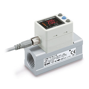SMC Digital Flow Switch PF2MC7501-F04-FN - FluidAirFittings