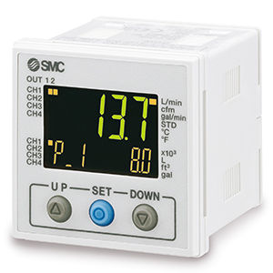 SMC Digital Flow Monitor PFG203 - FluidAirFittings