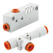 SMC Vacuum Ejector. ZH13BSA-N01-N02 - FluidAirFittings