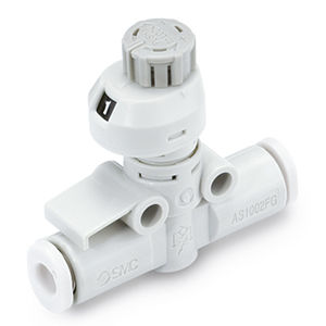 SMC Speed Controller AS4002FSG-12 - FluidAirFittings