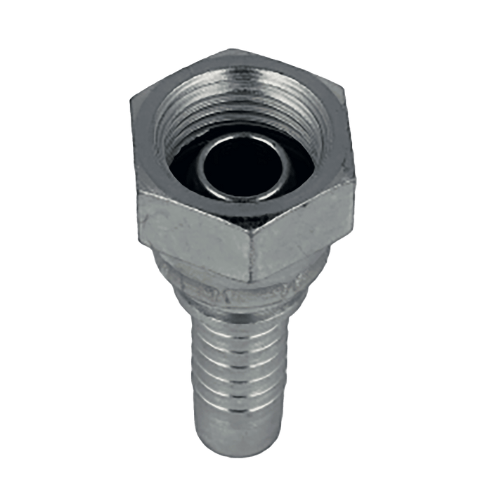 Polyhose 3/8" BSP Female X 1/4" Hose Tail BSP/06/04/FM - FluidAirFittings