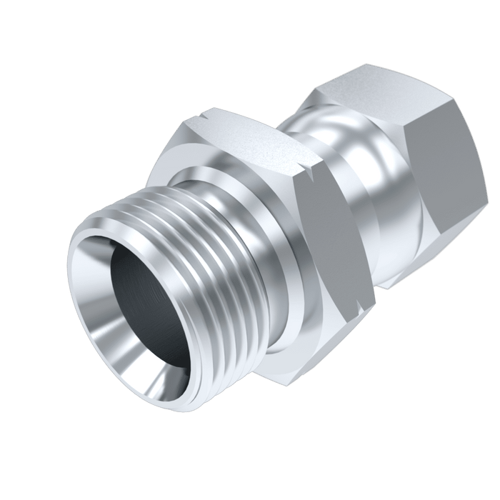 Burnett & Hillman M22 METRICX3/4" JIC Swivel 1.5MM Pitch Adaptor BUH-01636 - FluidAirFittings