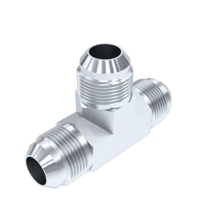 Burnett & Hillman 1/2" JIC Swivel Male Equal Tee BUH-01951 - FluidAirFittings