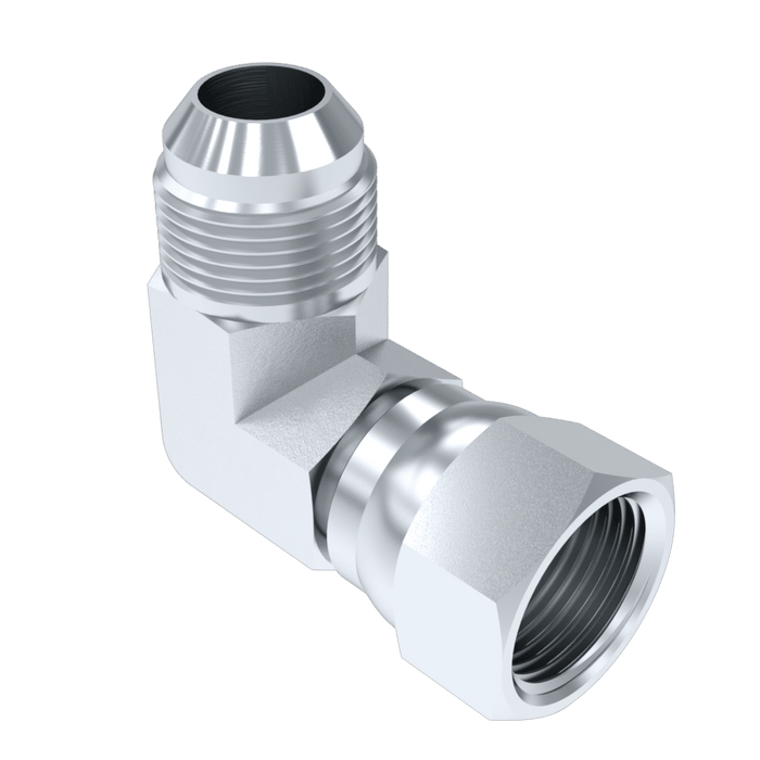 Burnett & Hillman 9/16" JIC MALEX9/16" JIC Swivel Female 90° Elbow BUH-05052 - FluidAirFittings