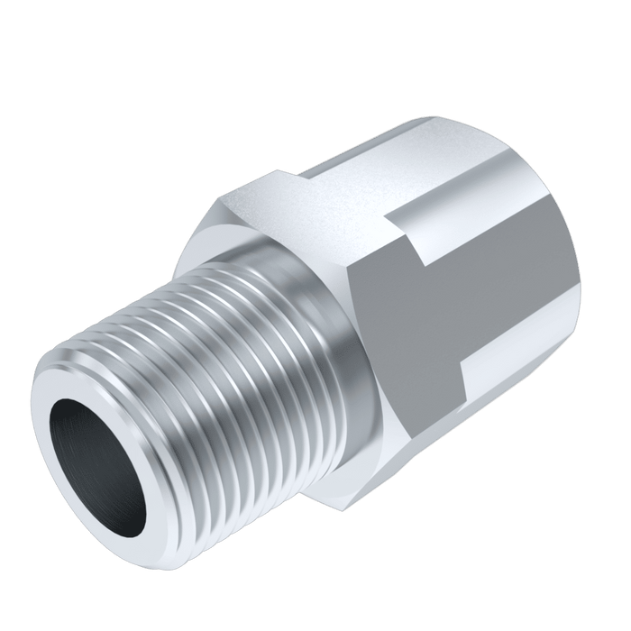 Burnett & Hillman 1/2" BSPT MALEX1/2" BSPP Female Extended Adaptor BUH-16130