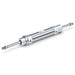 SMC ISO 6432 Cylinder 10 Str=50, Double Rod CD85WE10-50C-B - FluidAirFittings