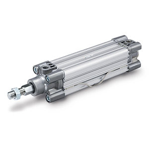 SMC ISO 15552 Cylinder 100 Str=100, Non-Rotating CP96KDB100-100C - FluidAirFittings