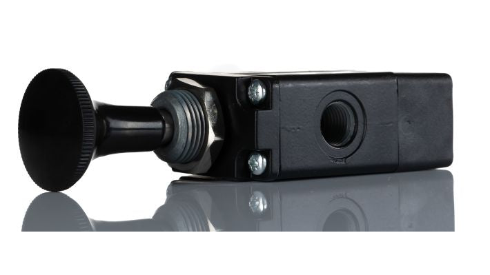 Norgren 362502 - Manual Knob/Knob Blk - FluidAirFittings