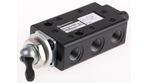 Norgren x344302 - Manual Toggle/Toggle Blk - FluidAirFittings