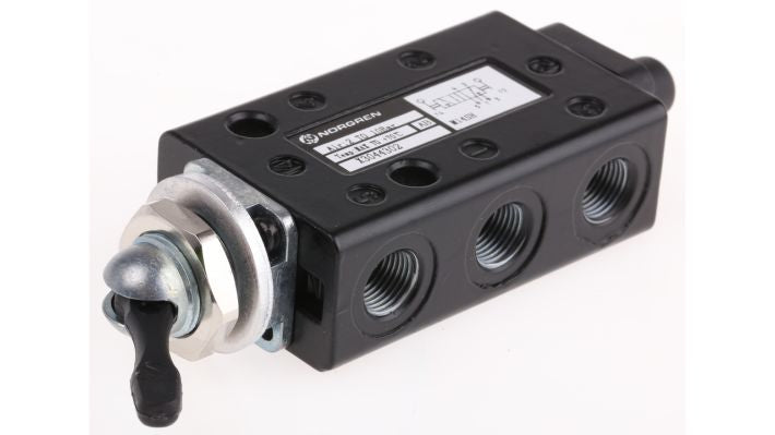 Norgren x344302 - Manual Toggle/Toggle Blk - FluidAirFittings