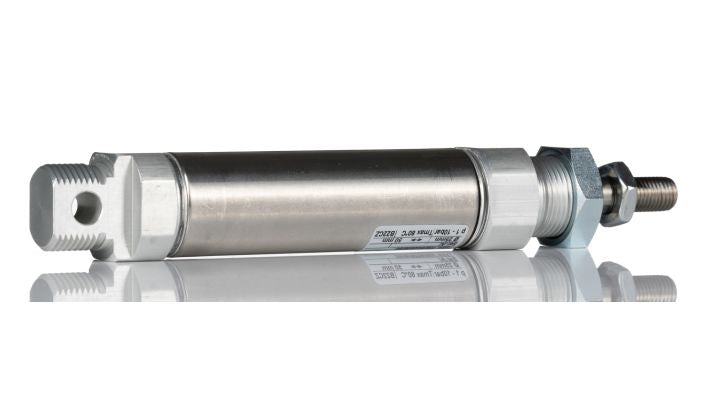 Norgren RT/57225/M/80 - 25x80mm D/A Roundline Cylinder - FluidAirFittings