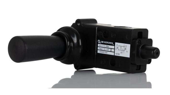 Norgren 343702 - Manual Lever/Lever Blk - FluidAirFittings