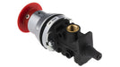 Norgren 3036602 - Manual Button Palm/Spring Red - FluidAirFittings