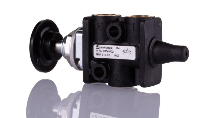 Norgren 34402 - Manual Button/Spring - FluidAirFittings